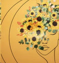 lady in yellow