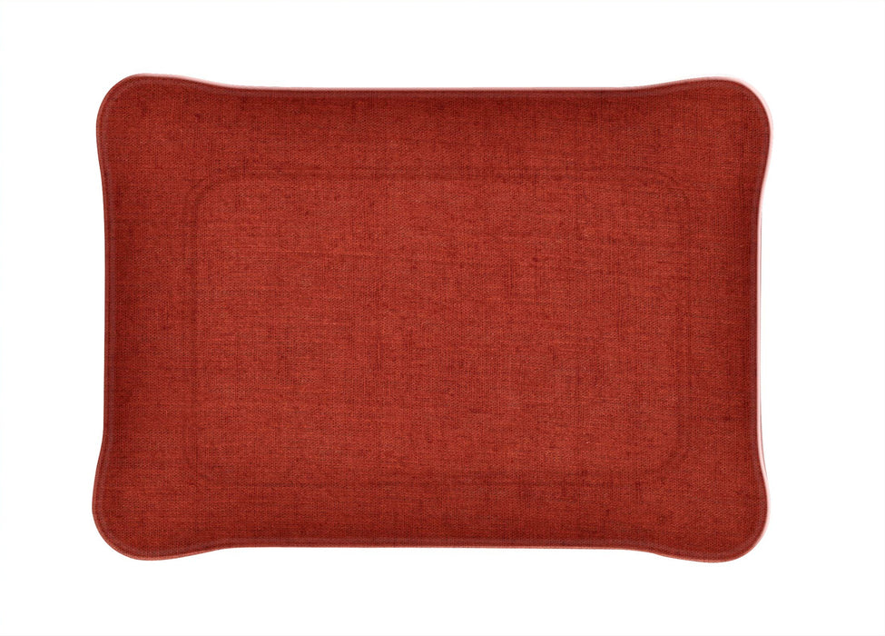 Plateau Acrylique Lin Bourgogne