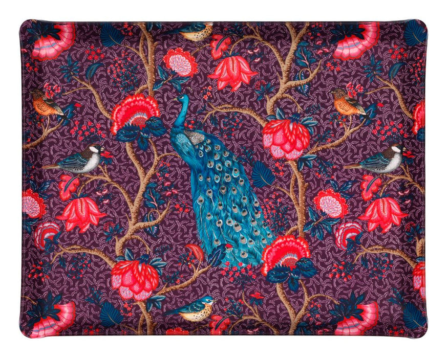 Alexandra Plum Acrylic Tray