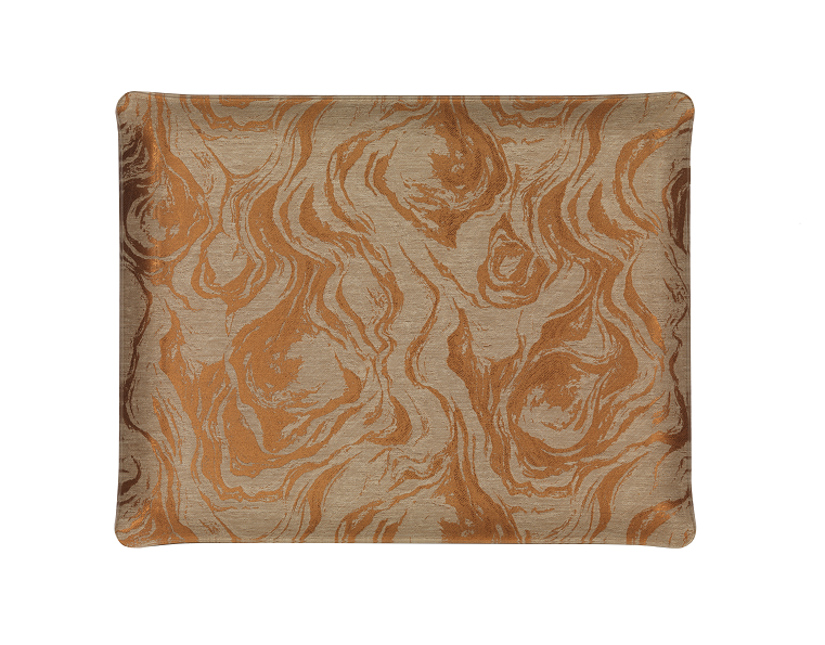 Plateau Acrylique Brasero Bronze