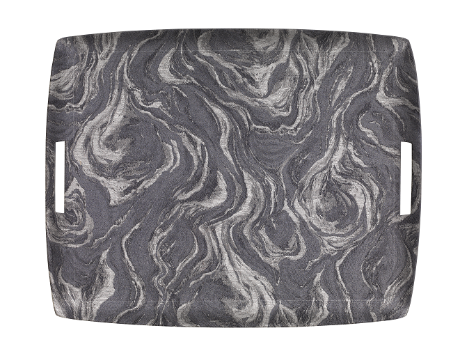 Plateau Acrylique Brasero Gris
