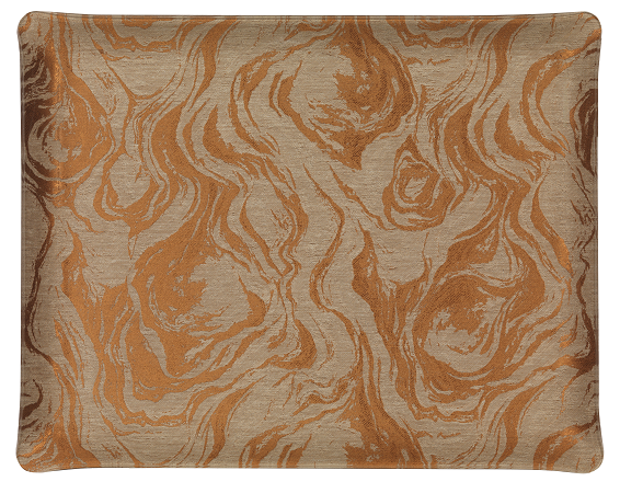 Plateau Acrylique Brasero Bronze