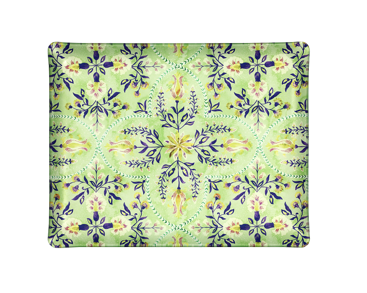 Plateau Acrylique Eden Menthe