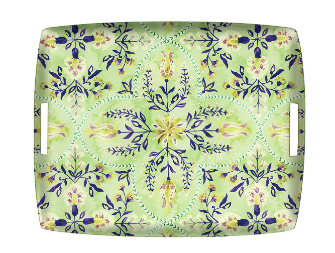 Plateau Acrylique Eden Menthe