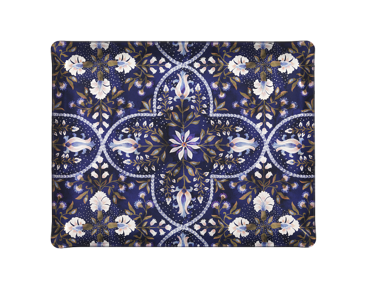 Plateau Acrylique Eden Bleu Nuit