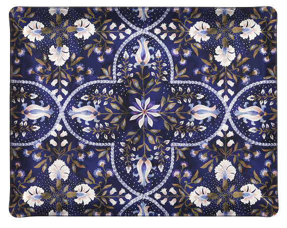 Eden Night Blue Acrylic Tray