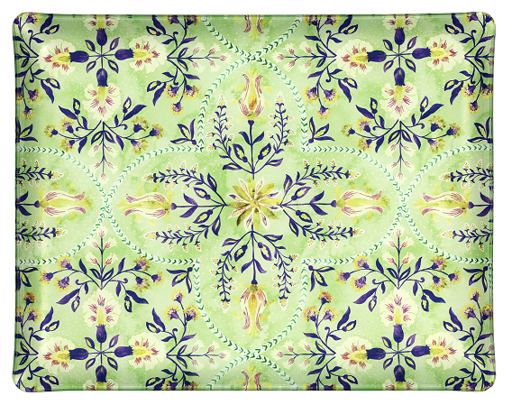 Plateau Acrylique Eden Menthe