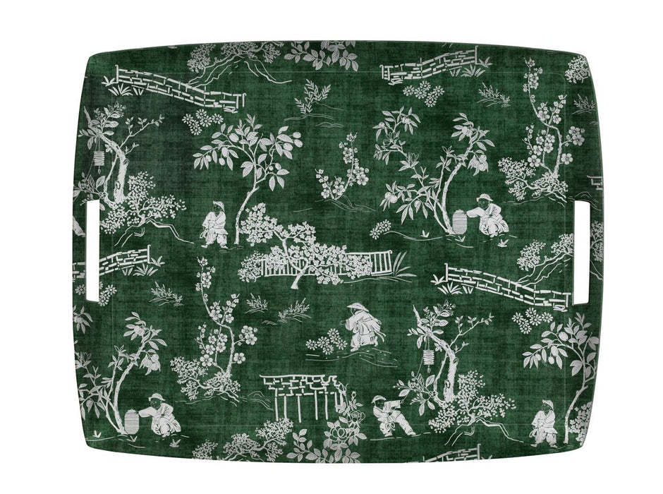 Plateau Acrylique Nagano Vert Argent