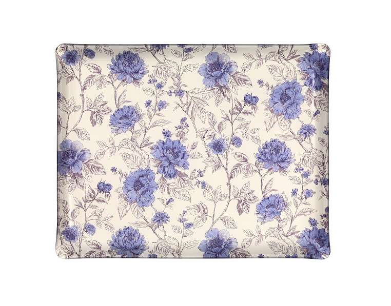 Plateau Acrylique Peonia Mauve