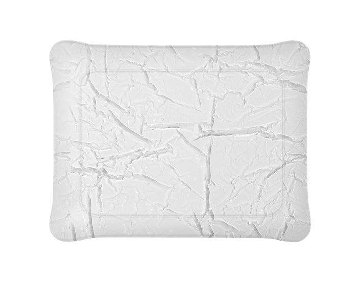 Frosted acrylic tray