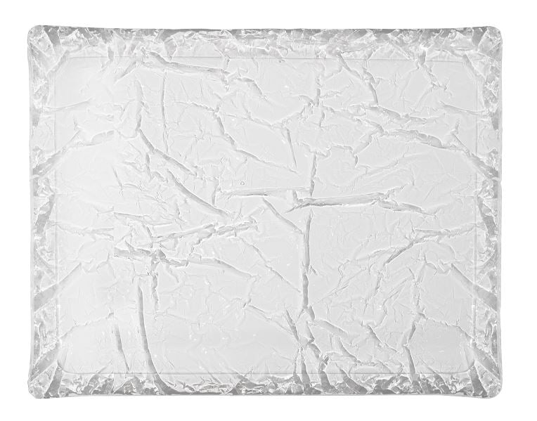 Frosted acrylic tray