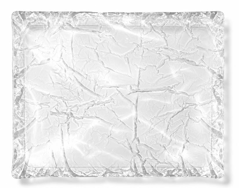 Plateau Acrylique Givré