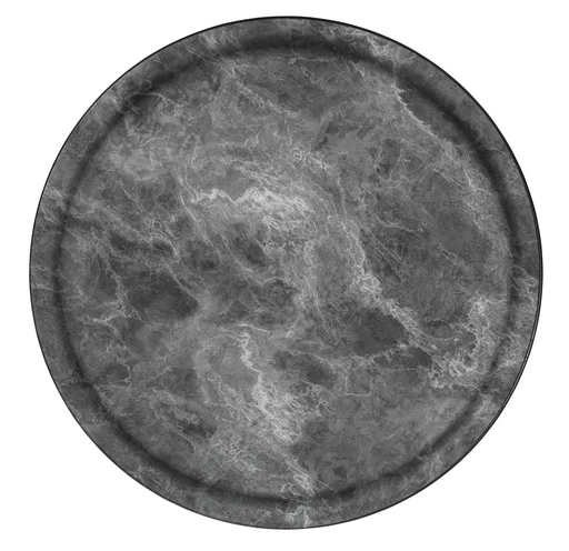 PLATEX - Plateau Croco Limonadium noir 45 cm fabriqué en France, plateau décoratif design pour la table, plateaux élégants, antidérapant, disponible en différentes couleurs PLATEX - Plateau Croco Limonadium noir 45 cm fabriqué en France, plateau décoratif design pour la table, plateaux élégants, antidérapant, disponible en différentes couleurs