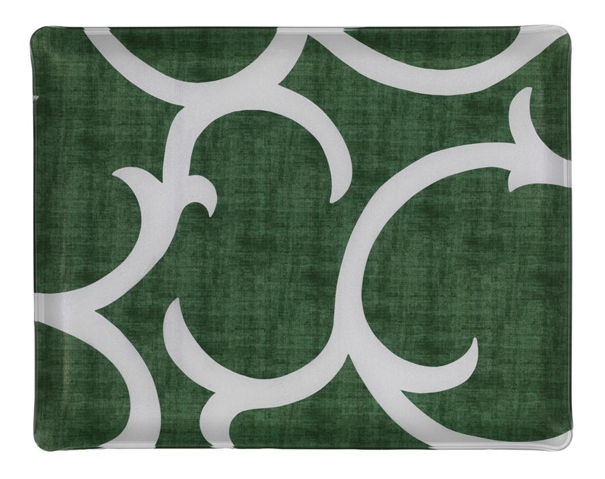 Plateau Acrylique New Churchill Vert Argent