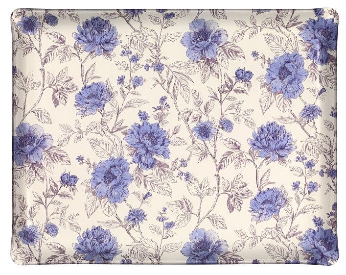 Plateau Acrylique Peonia Mauve