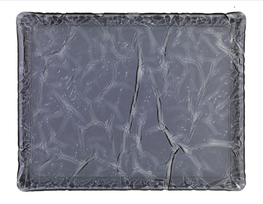 Black pearl frosted acrylic tray