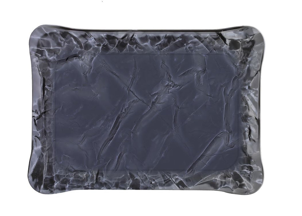 Black pearl frosted acrylic tray