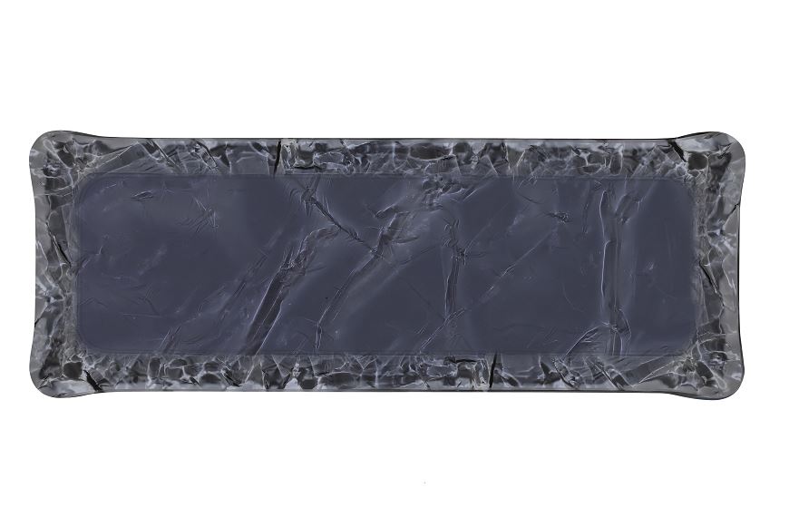 Black pearl frosted acrylic tray