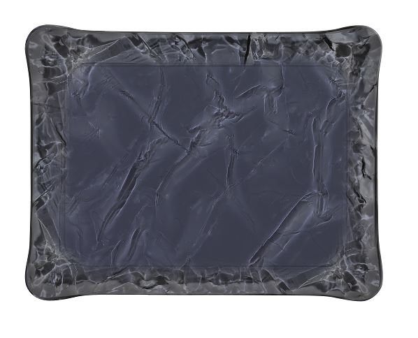 Black pearl frosted acrylic tray