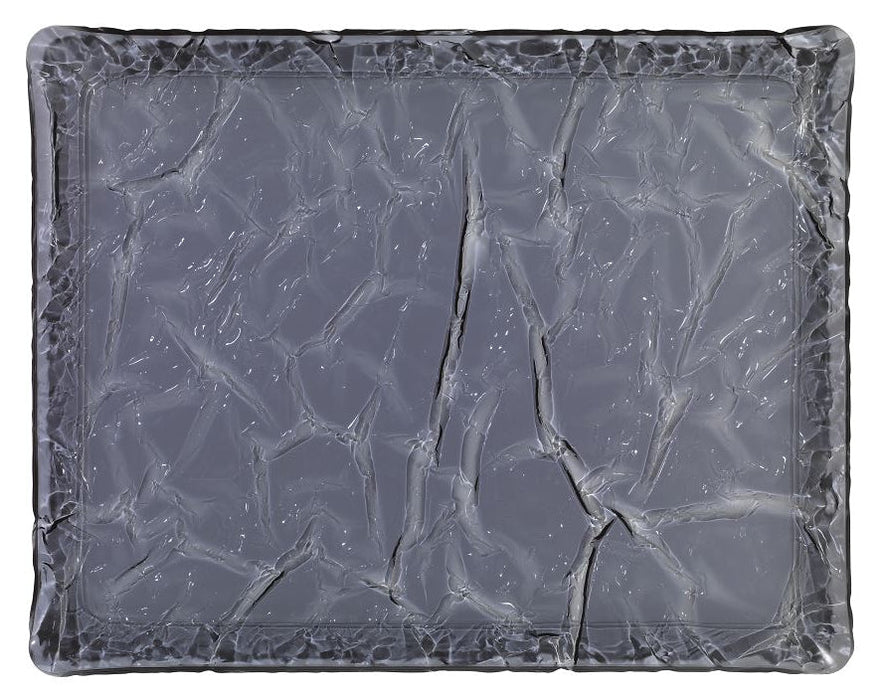 Plateau Acrylique Givré Perle Noire