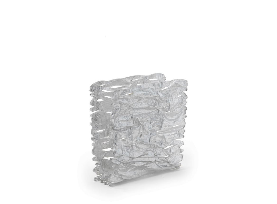 Porte Serviettes Acrylique Old Silver