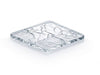 Sous-Verres Givrés Transparents - Lot de 4