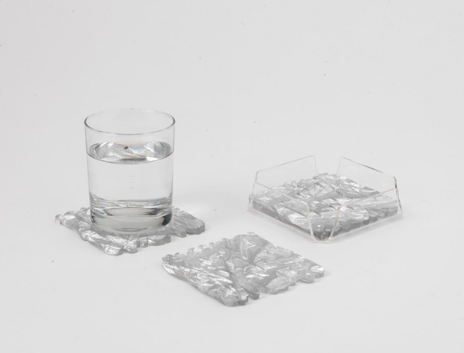 Set de table Acrylique Old Silver