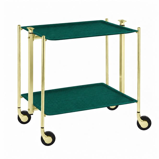 Textable Acrylique Lin Vert Emeraude