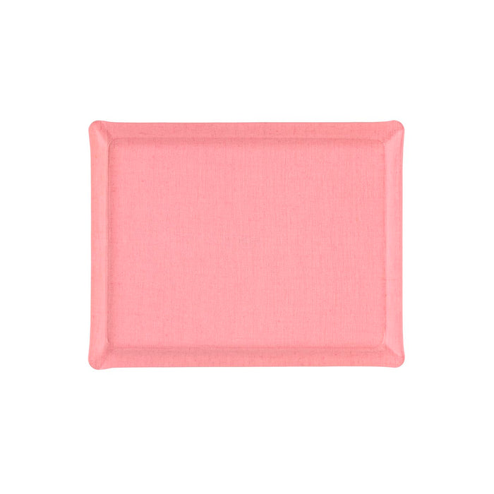Rose linen acrylic tray