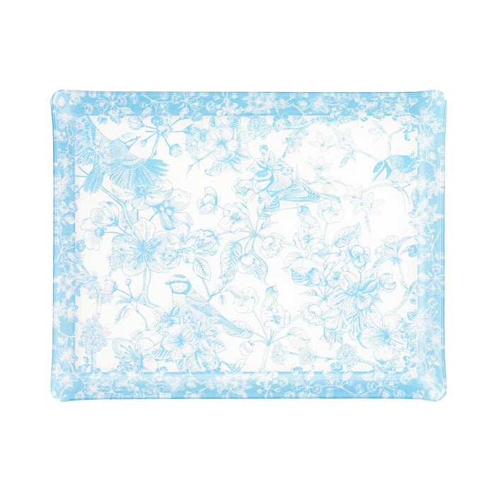 Arabic blue sky acrylic tray