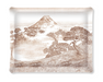 Plateau Acrylique Fusain Fuji