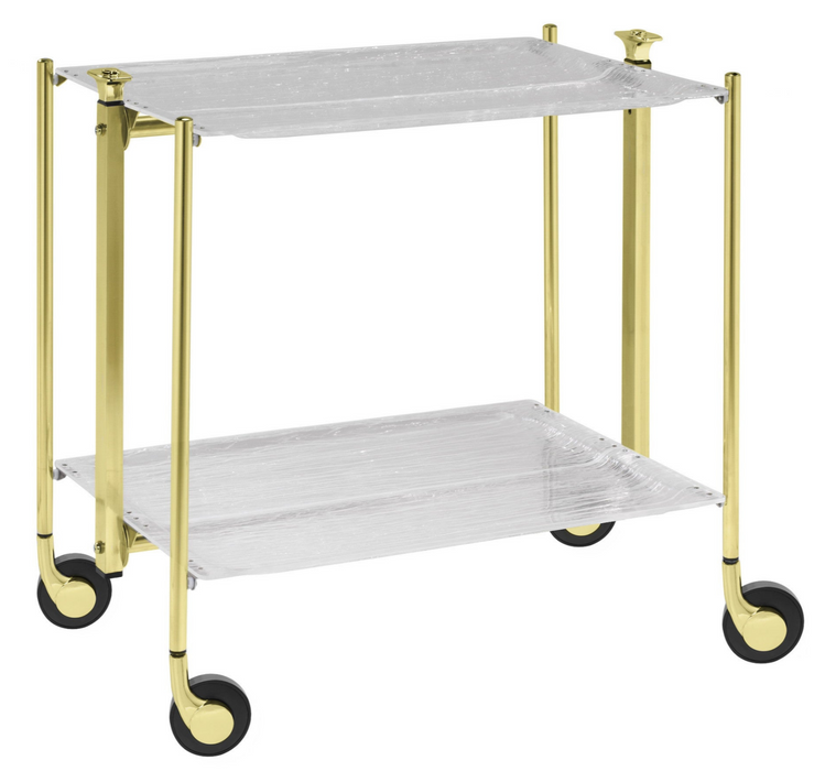 Textable golden frosted acrylic