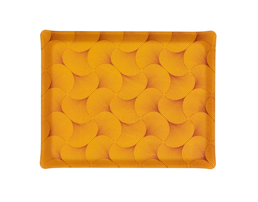 Yellow Decora acrylic tray