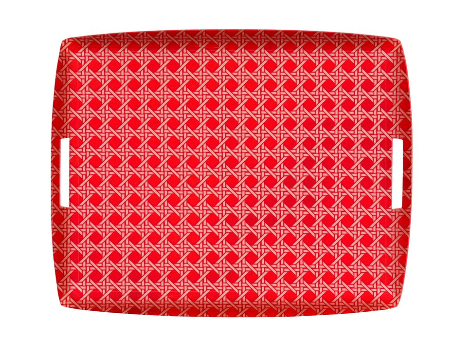 Red Caning Acrylic Plate